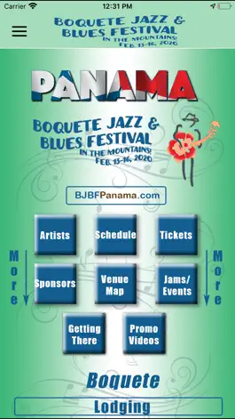 Game screenshot Boquete Jazz & Blues Festival apk