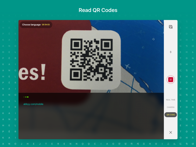 &lrm;TextGrabber scan and translate Screenshot