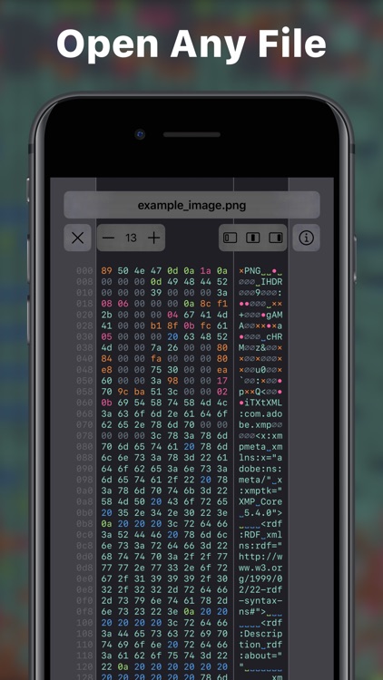 Hexer — Hex File Viewer