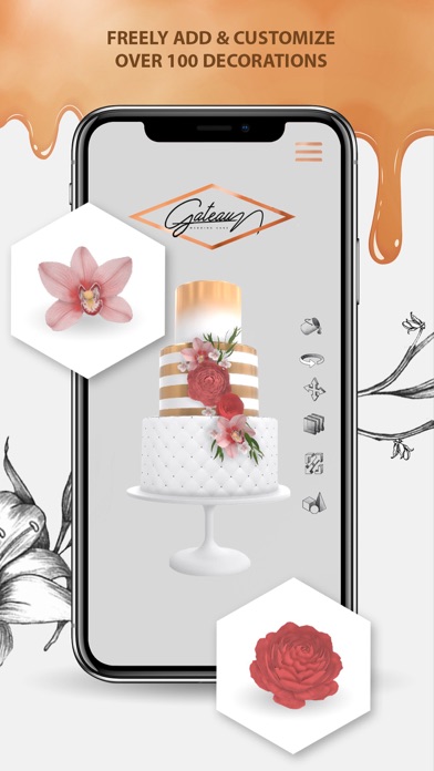 Bakely Wedding Cake Decorating screenshot 3