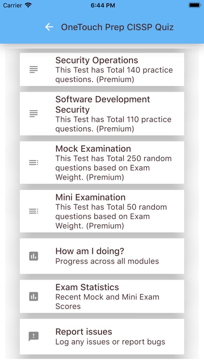 CISSP OneTouch Prep