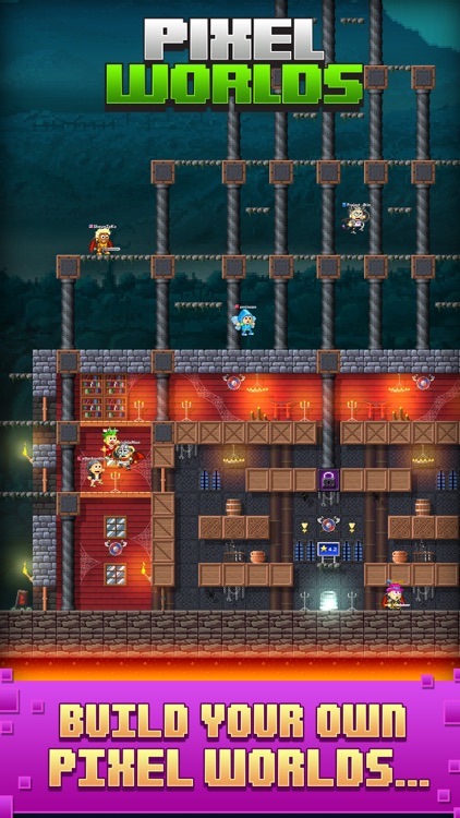 Pixel Worlds: MMO Sandbox screenshot-3