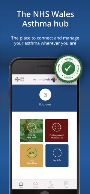 NHS Wales Asthmahub(圖1)-速報App