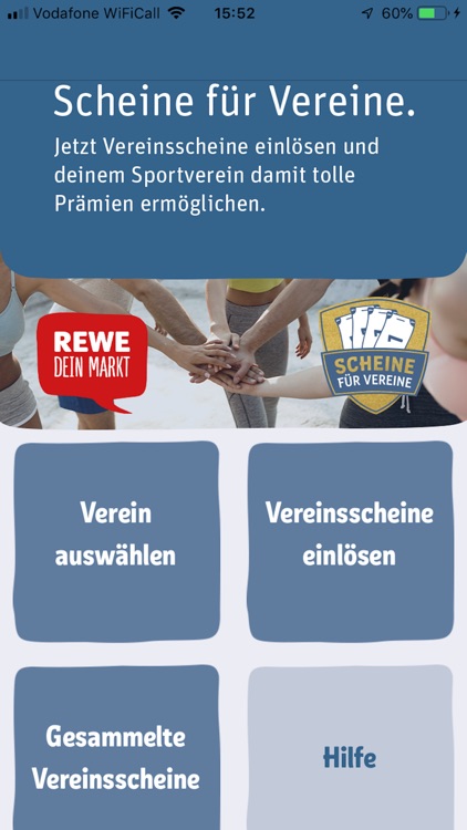 REWE Scheine für Vereine