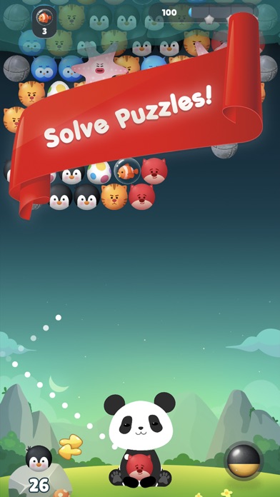 Panda Bubble Puzzle! screenshot 4