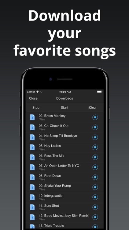 Evermusic: offline music + mp3