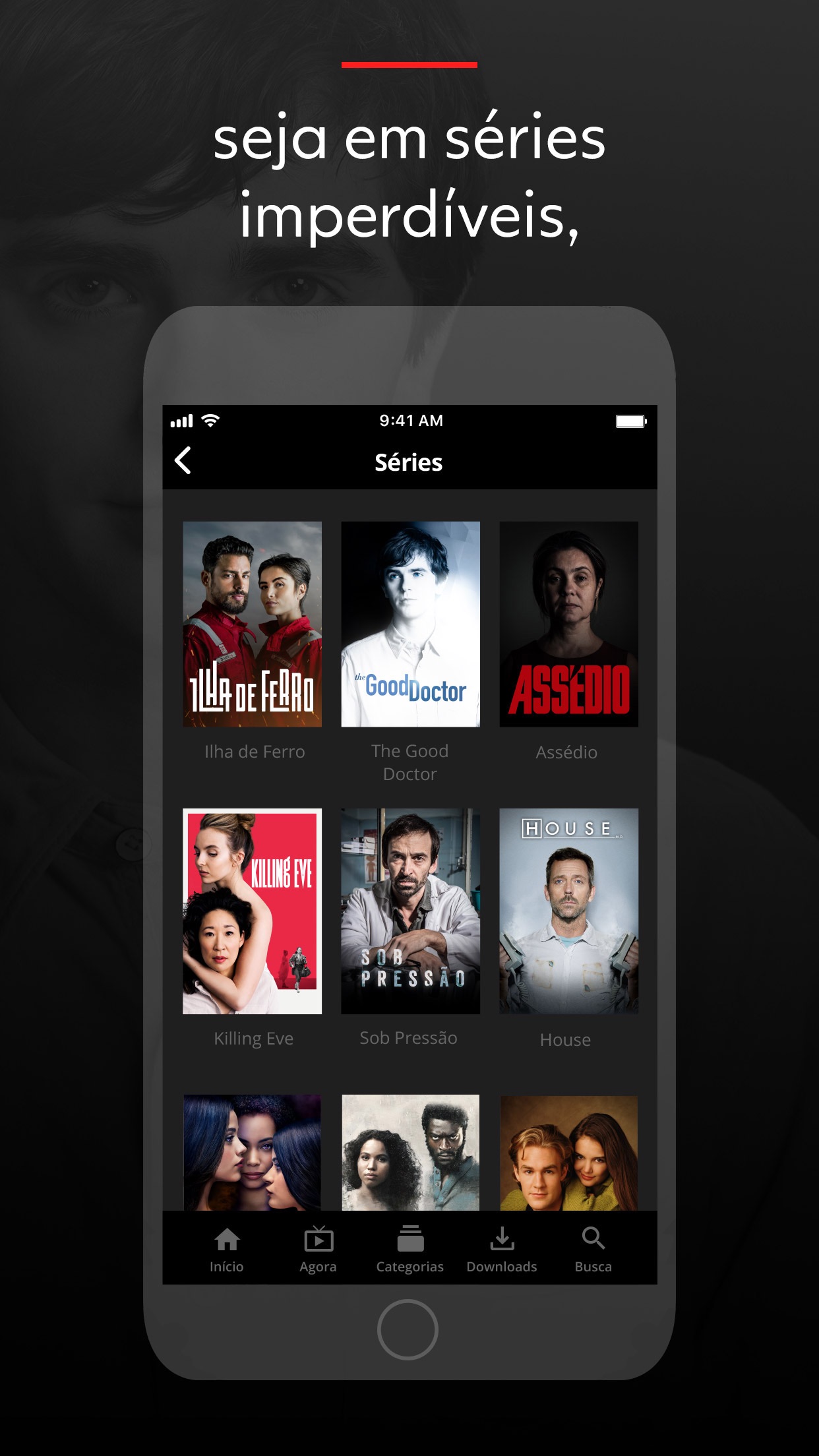 Screenshot do app Globoplay