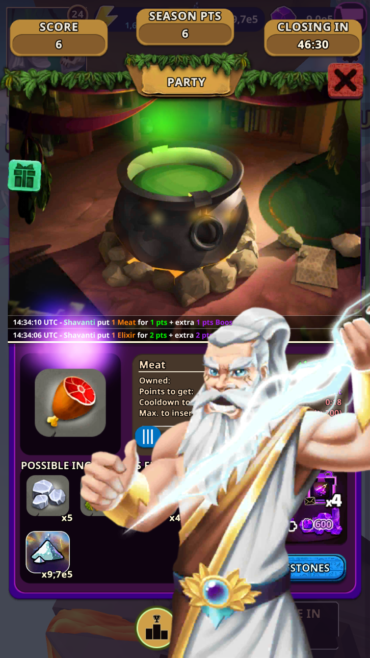 Almighty: God Idle Clicker iOS Mod IPA screenshot 10 - iOS game interface