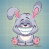 Sticker Me: Funny Bunny