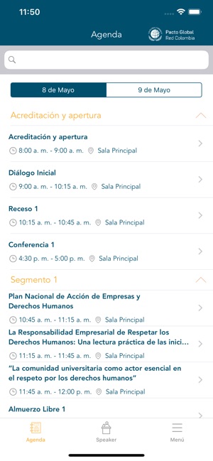 Congreso Pacto Global 2019(圖2)-速報App