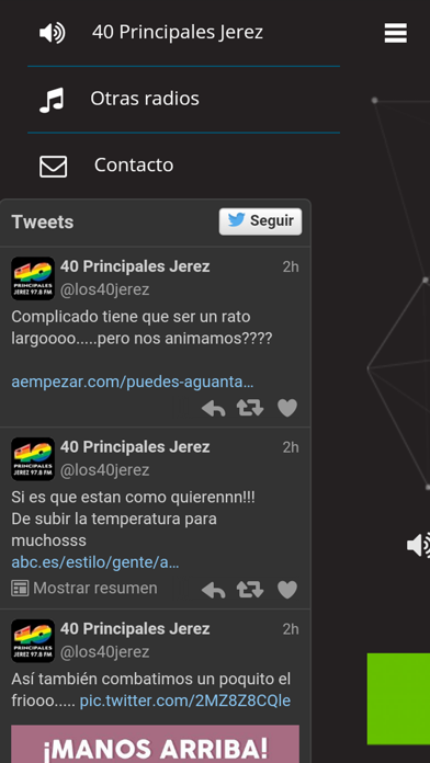 How to cancel & delete 40 Principales Jerez from iphone & ipad 2