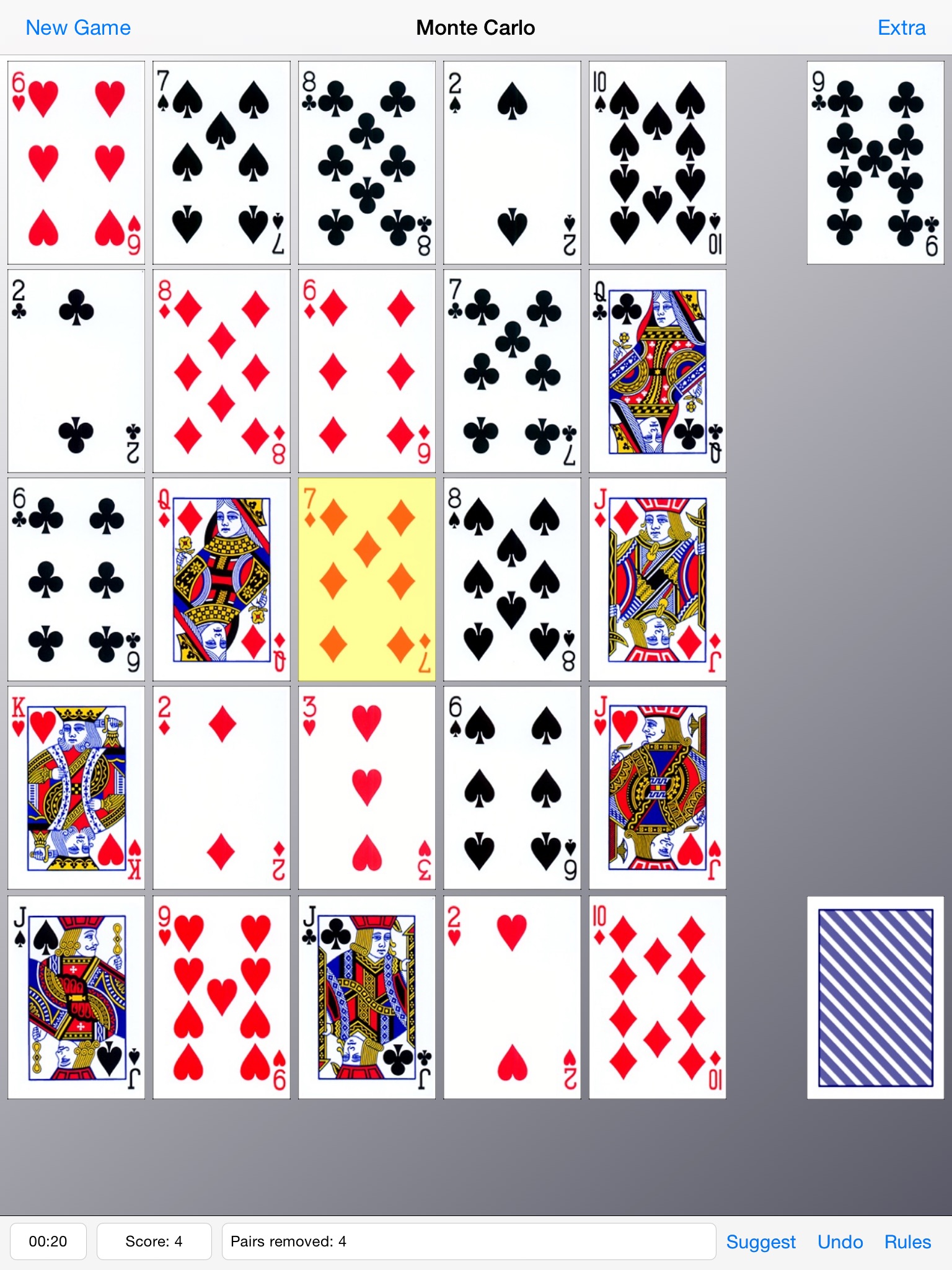 Wiz Solitaire screenshot 2