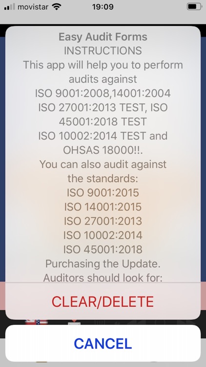 Easy ISO and OHSAS Audits screenshot-0