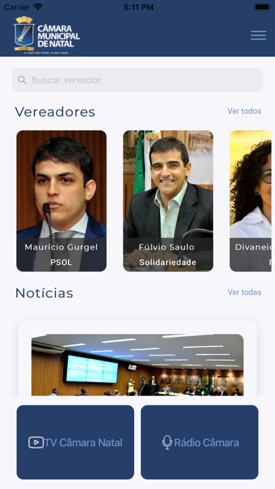 Screenshot #1 pour Câmara Municipal de Natal