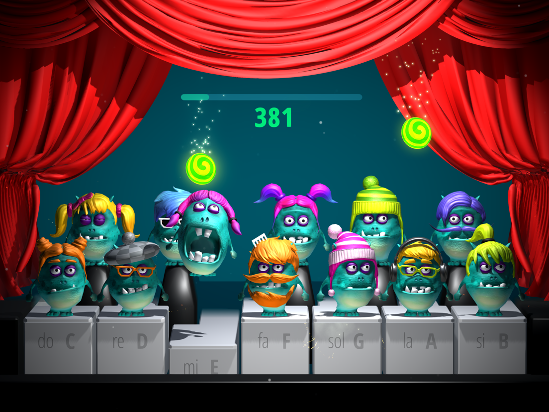 Piano Monsters: Fun music game - App voor iPhone, iPad en iPod touch ...