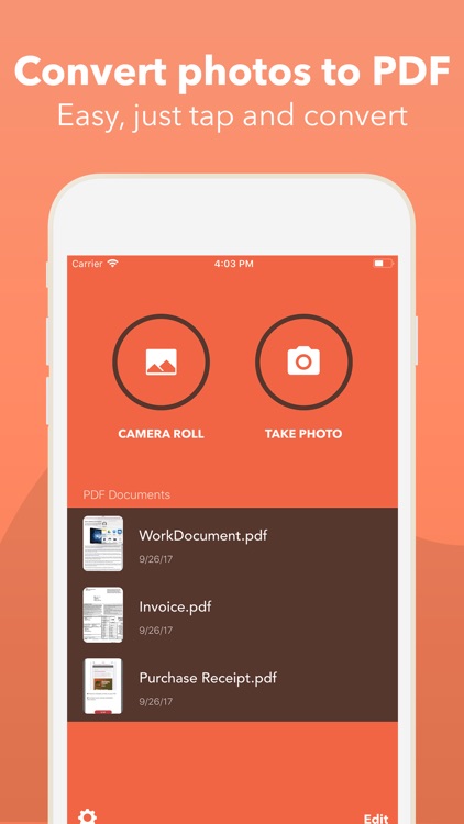 Photos to PDF Image converter