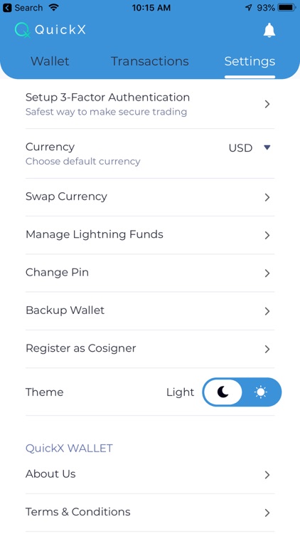 QuickX Wallet screenshot-4