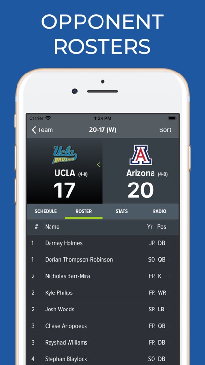 Arizona Football Schedules screenshot-8