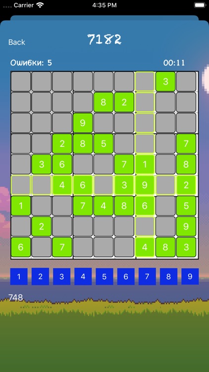 My pixel sudoku adventure