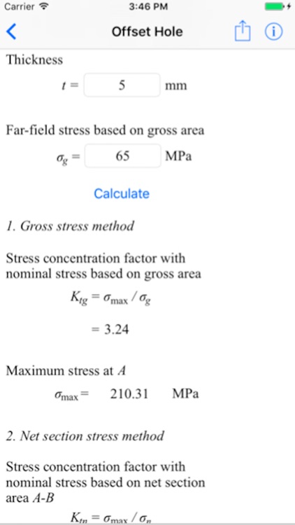 Stress Concentration Factors