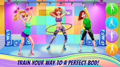 Fitness Girl - Dance and Play at the Gym Screenshot 2