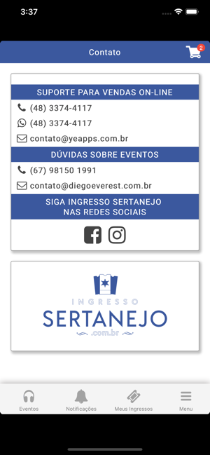 Ingresso Sertanejo(圖7)-速報App