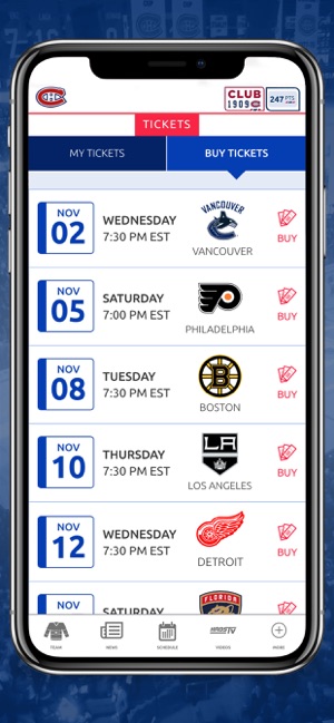 Les Canadiens de Montréal(圖2)-速報App