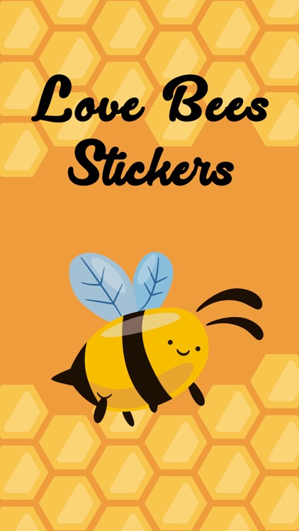 Love Bees Stickers