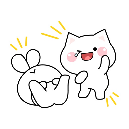 Cat and Bunny In Love Icon