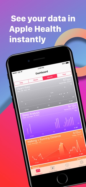 sync fitbit heart rate to apple health