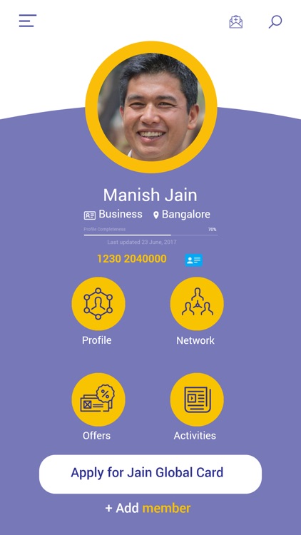 Jain Global Card