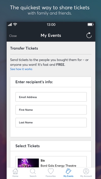 Ticketmaster IE screenshot-6