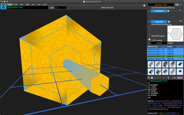 Metal Calculator 3D(圖3)-速報App