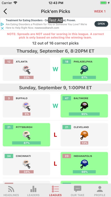 Pro Pick'em screenshot-3