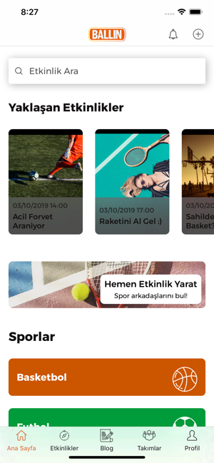 BALLIN Spor Arkadaşını Bul(圖1)-速報App