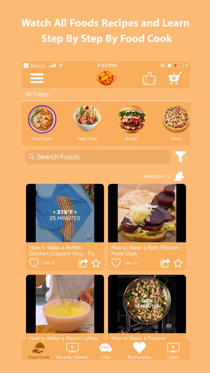 Cooking Food Recipes at Home screenshot-3