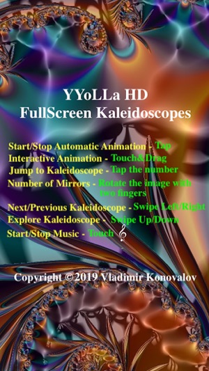 FullScreen Kaleidoscopes