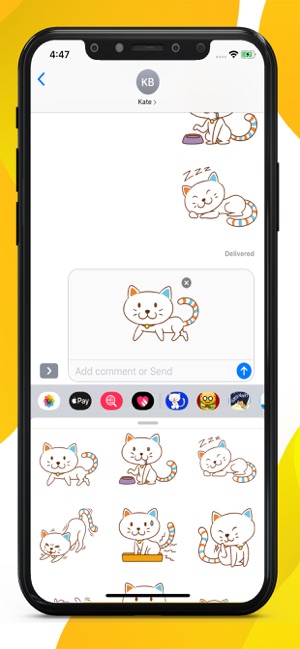 Cat Emoji Sticker(圖3)-速報App