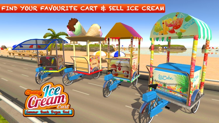 Frozen Ice Cream Summer Beach screenshot-3
