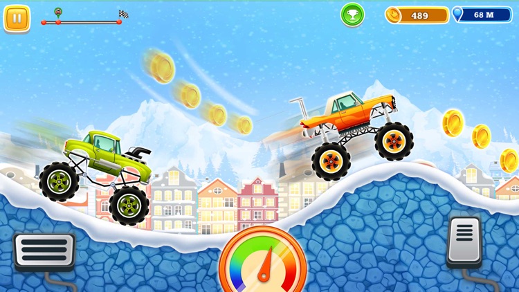 Monster Truck Climb Rush screenshot-3