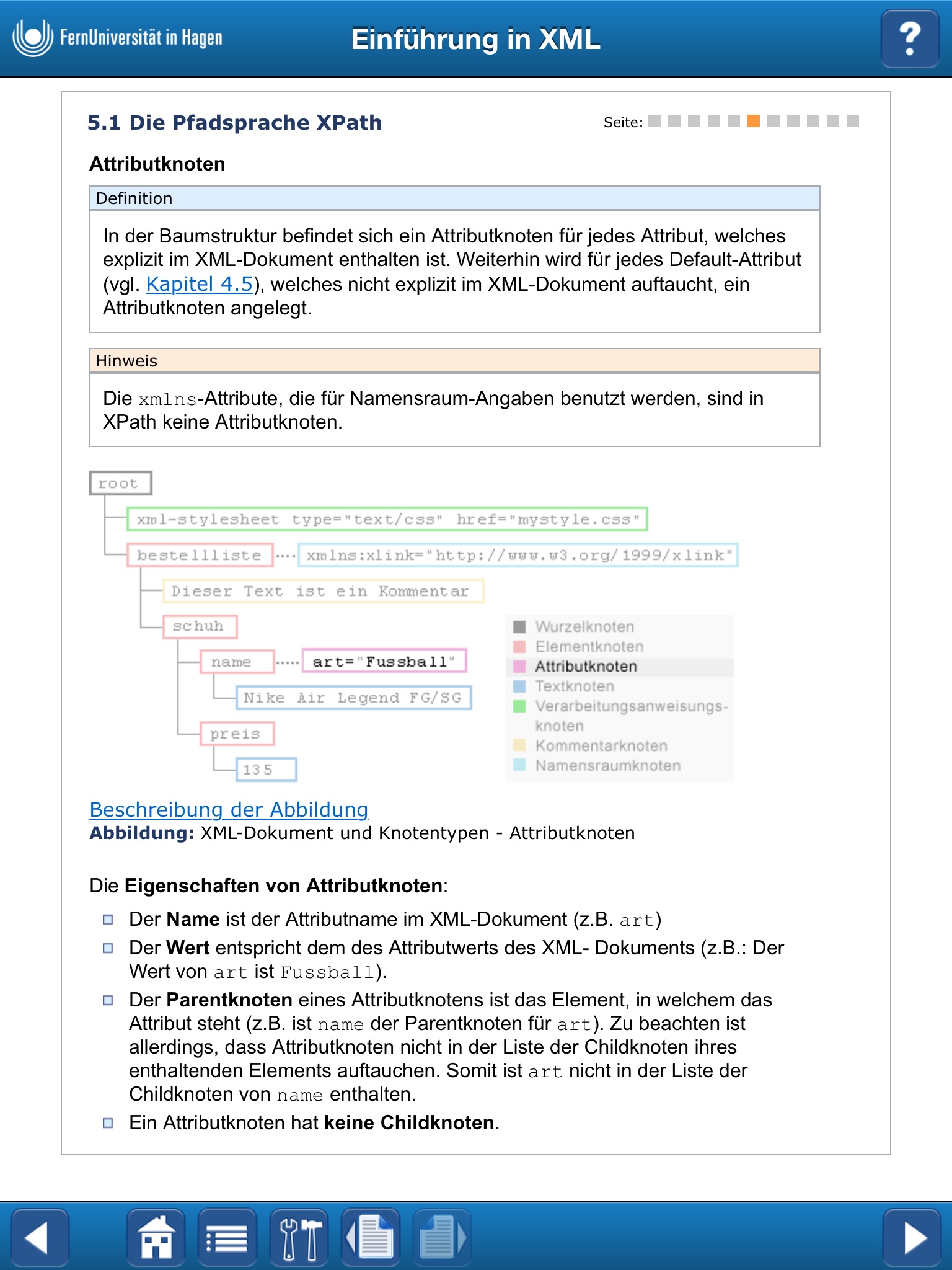 Einführung in XML screenshot 3