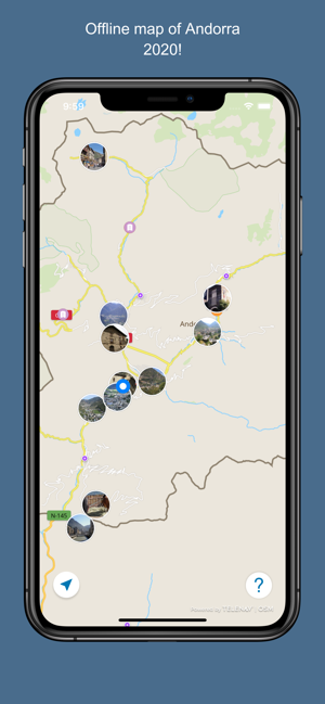 Andorra 2020 — offline map(圖1)-速報App