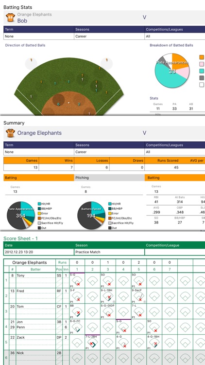 Softball Stats screenshot-4