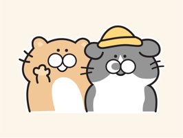 Chubby Couple Cat Animated