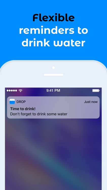 Drop - water tracker reminder screenshot-4