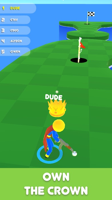 Golf Race screenshot 2