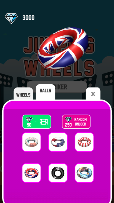 Happy jump wheels - online screenshot 2