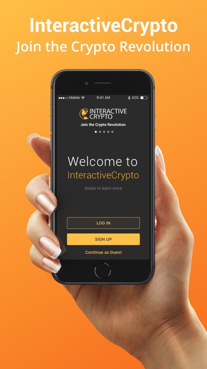 interactive crypto app