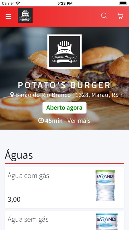 Potato's Burger