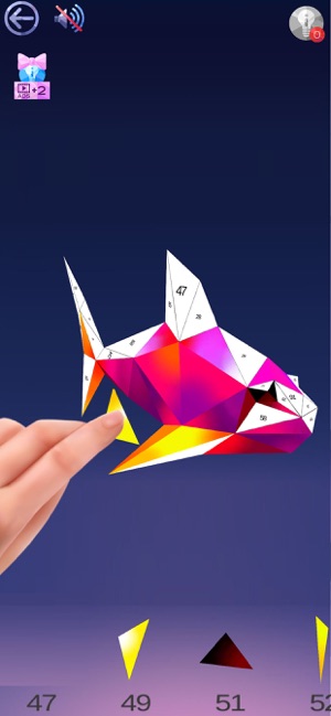 LowPoly 3D Art: Paint by Numbe(圖2)-速報App